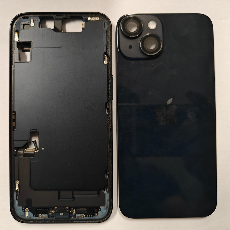 Cargue la imagen en el visor de la galería, [Used][With Built-in Part] Apple iPhone 14 Middle Housing Frame &amp; Back Glass - Polar Tech Australia
