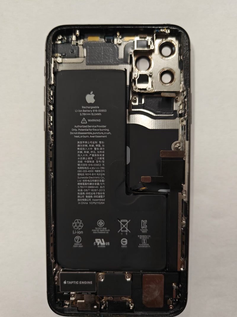 Cargue la imagen en el visor de la galería, [Used][With Built-in OEM Parts] Apple iPhone 11 Pro Max Back Glass Housing Frame - Polar Tech Australia
