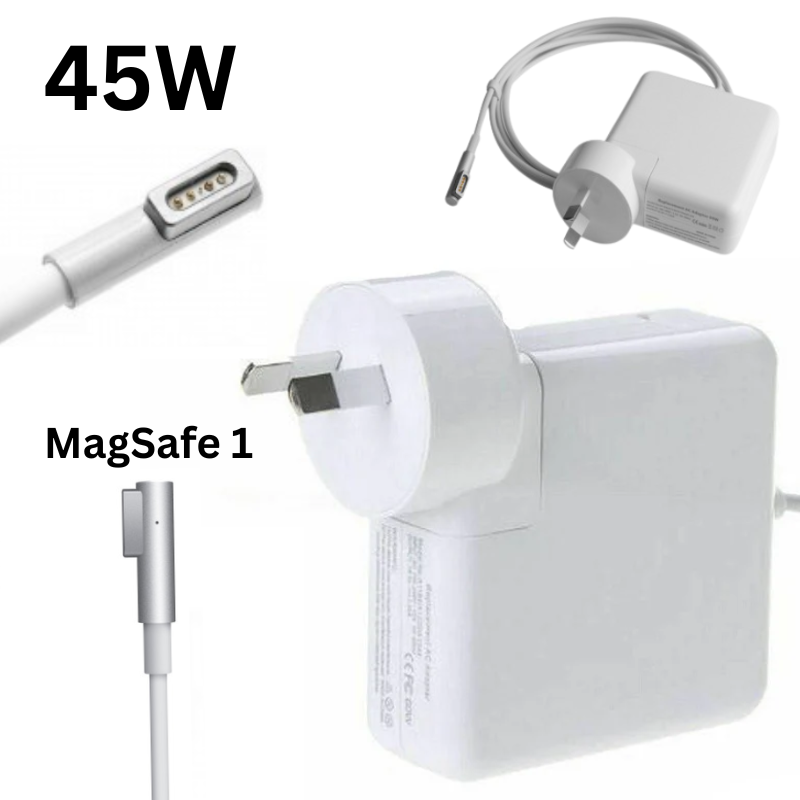 Load image into Gallery viewer, [14.5V-3.1A/45W][Magsafe 1 &quot;L&quot; Tip] MacBook Air 11&quot; 45W Wall Charger Power Adapter (14.5V-3.1A) - Polar Tech Australia
