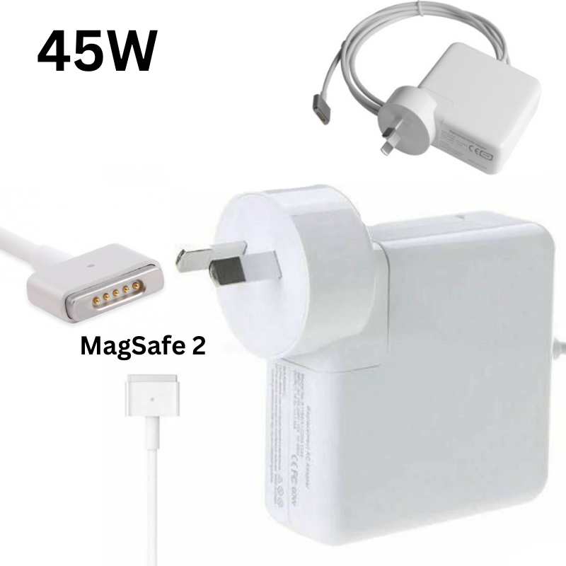 Chargez l&#39;image dans la visionneuse de la galerie, [14.85A-3.05A/45W][Magsafe 2 / &quot;T&quot; Tip] MacBook Air 11&quot; A1465 Wall Charger Power Adapter (14.85A-3.05A) - Polar Tech Australia
