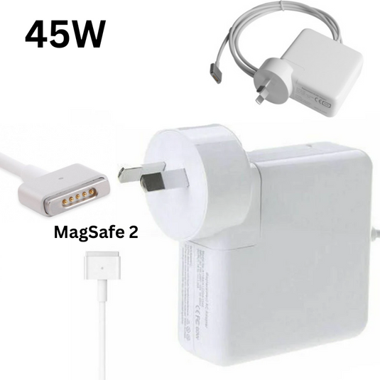 [14.85A-3.05A/45W][Magsafe 2 / "T" Tip] MacBook Air 11" A1465 Wall Charger Power Adapter (14.85A-3.05A) - Polar Tech Australia