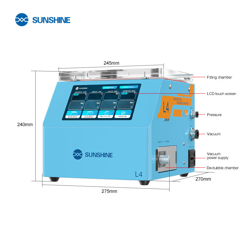 Chargez l&#39;image dans la visionneuse de la galerie, [SUNSHINE L4] Mini Intelligent Laminating &amp; De-Bubble Machine
