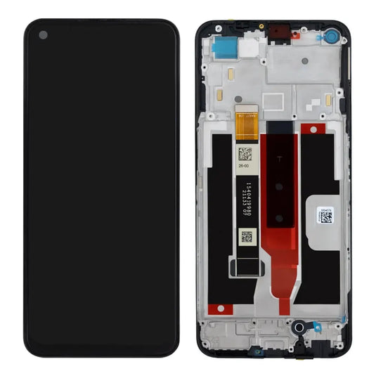 [With Frame] Realme 8s 5G (RMX3381) - LCD Touch Digitizer Display Screen Assembly - Polar Tech Australia