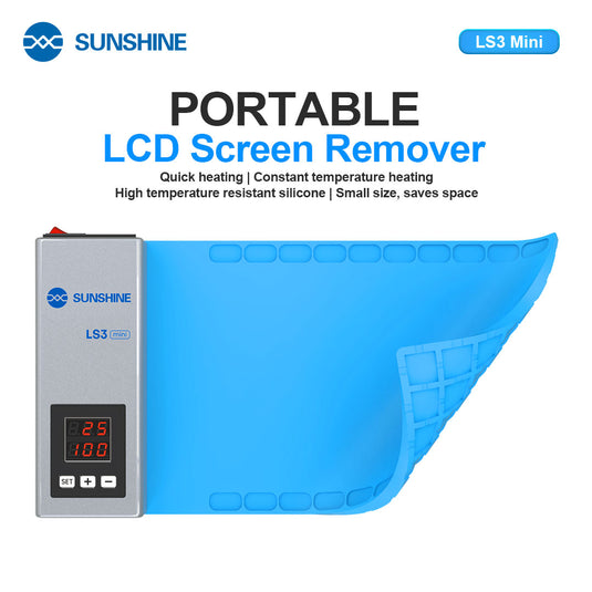 [LS3 Mini] SUNSHINE Portable Heating Pad LCD Screen Remover