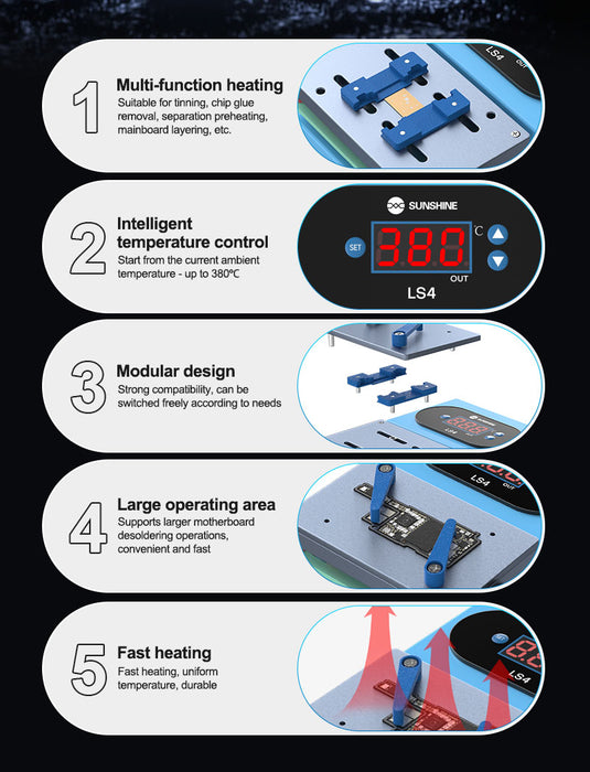 SUNSHINE LS4 Multi-Function Heating Machine