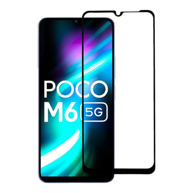 XIAOMI Poco M6 5G Full Covered Tempered Glass Screen Protector - Polar Tech Australia