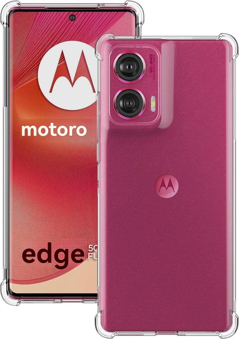 Load image into Gallery viewer, Motorola Edge 50 Fusion  - AirPillow Cushion Transparent Soft Clear TPU Four Corners Protective Case
