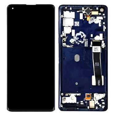 [With Frame] Motorola Moto Edge Plus 5G 2020 - AMOLED LCD Display Touch Digitizer Screen Assembly