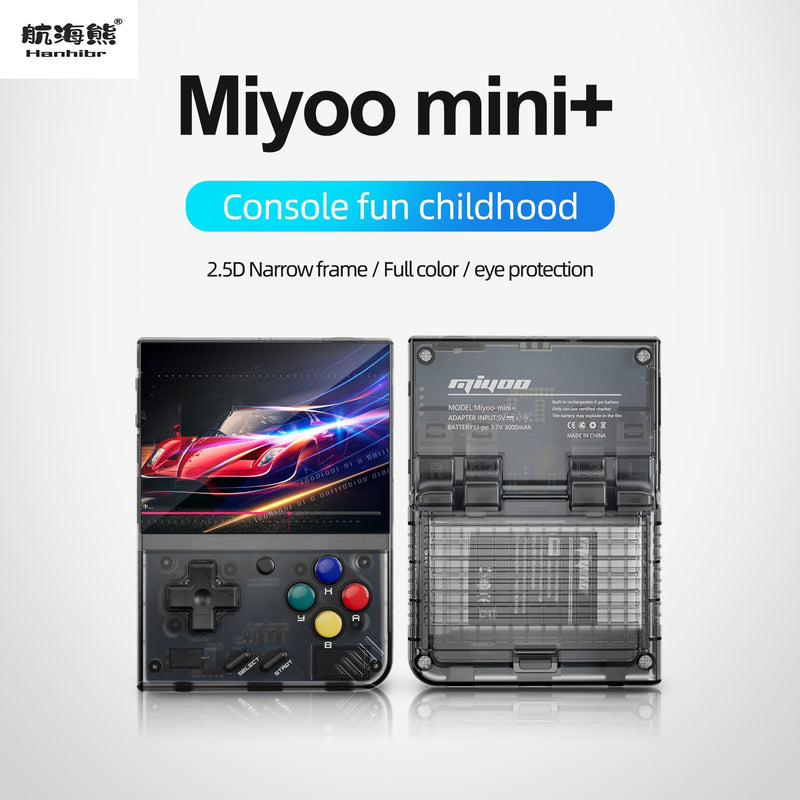 Cargue la imagen en el visor de la galería, Miyoo Mini Plus 3.5 Inch IPS Screen Retro Handheld Game Console (64GB)
