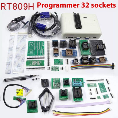 [RT809H] [33 in 1] Programmer for LCD, Computer, Automotive MCU, and Mobile Flash Programming (Includes Adapter)