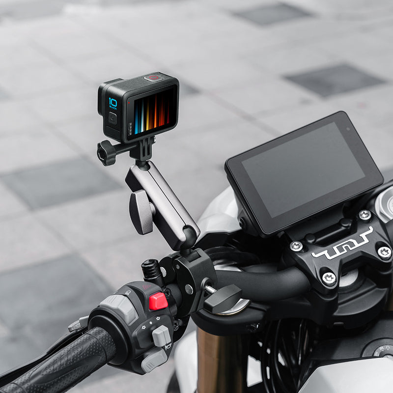 Chargez l&#39;image dans la visionneuse de la galerie, GoPro Accessories | Action Camera Mount | Insta360 X3 Bicycle &amp; Motorcycle Handlebar Mount
