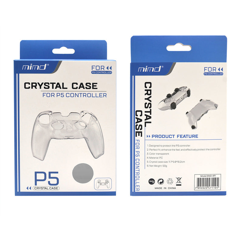 Load image into Gallery viewer, PS5 Wireless Controller Full Cover Crystal Protective Case
