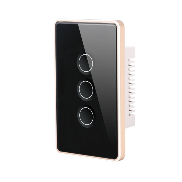 Load image into Gallery viewer, [TUYA Smart Home][SAA Approved] TUYA WiFi Smart Touch Switch Home Light  Remote AU Versione Control 1/2/3/4 Gang Wall Switch Metal Panel
