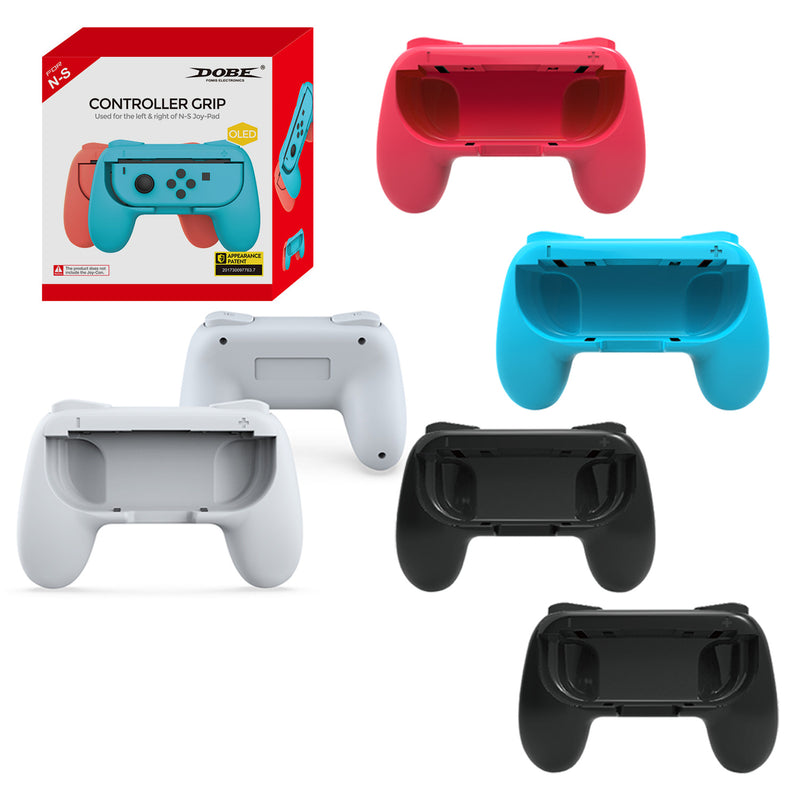 Chargez l&#39;image dans la visionneuse de la galerie, [TNS-851B] DOBE Switch OLED Controller Grip Joy-Con Small Controller Grips Handle Pair
