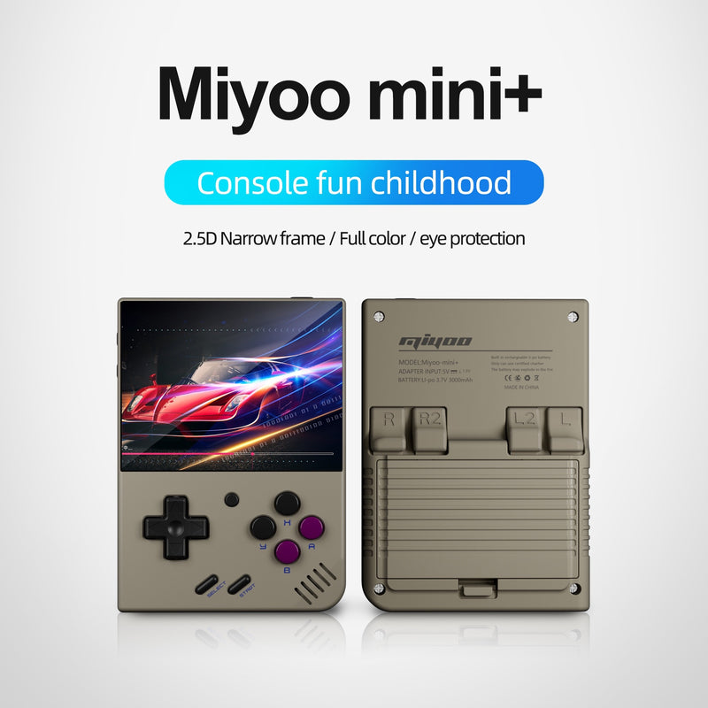 Cargue la imagen en el visor de la galería, Miyoo Mini Plus 3.5 Inch IPS Screen Retro Handheld Game Console (64GB)
