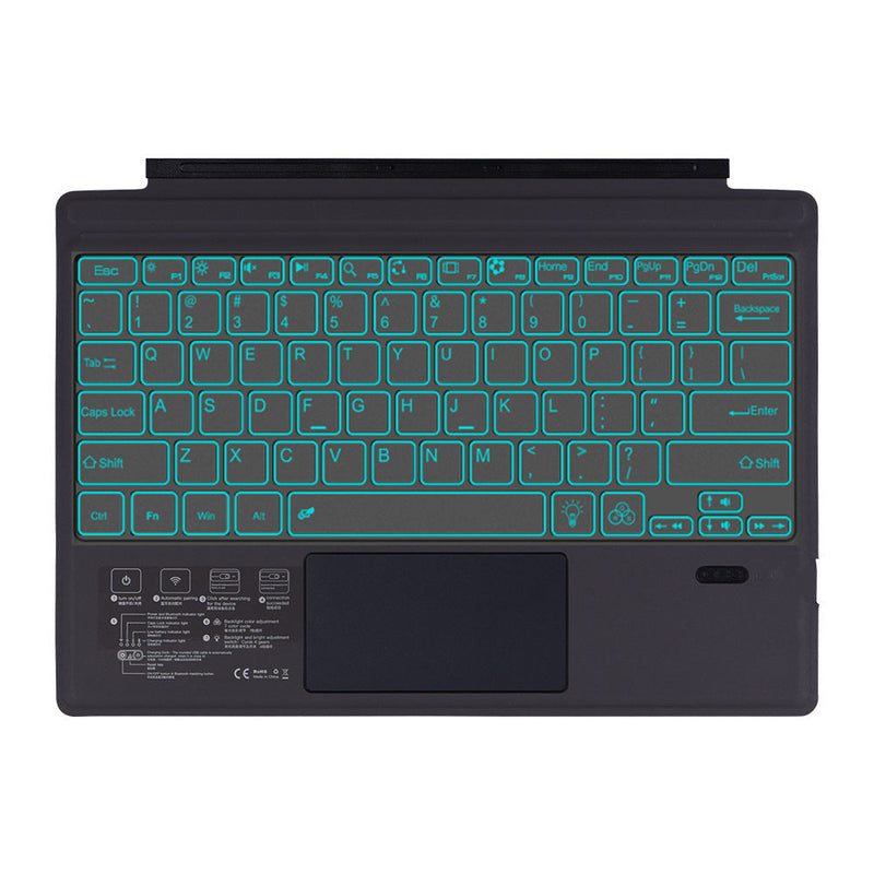 Load image into Gallery viewer, Microsoft Surface Go 1/2/3 Compatible Wireless Keyboard Cover With Back light - Polar Tech Australia
