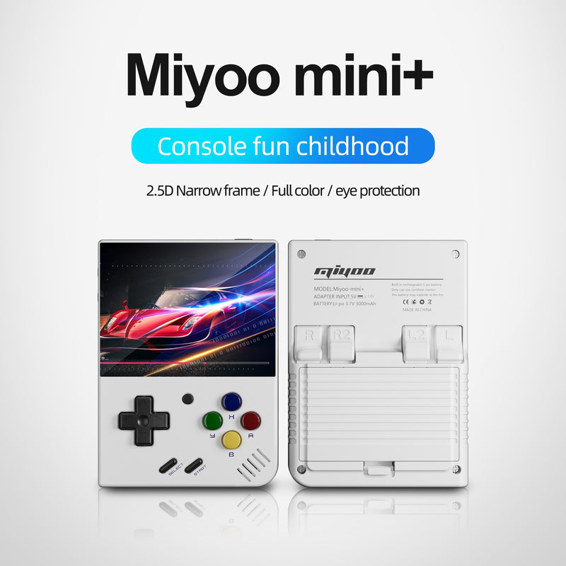 Cargue la imagen en el visor de la galería, Miyoo Mini Plus 3.5 Inch IPS Screen Retro Handheld Game Console (64GB)
