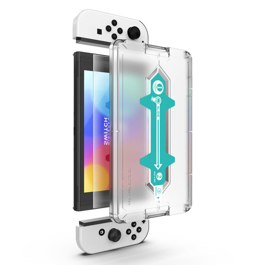 [Easy Automatic Fit] Magic Glass Protector - Nintendo Switch OLED Screen Protector