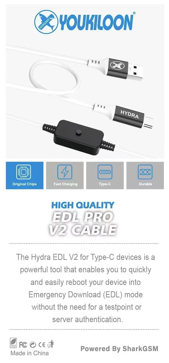 Chargez l&#39;image dans la visionneuse de la galerie, EDL cable / 9008 Flash Cable Repair Tool For Qualcomm phones including Samsung, OPPO,Xiaomi etc. - Polar Tech Australia
