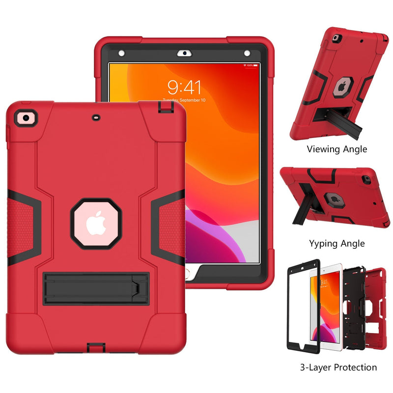 Cargue la imagen en el visor de la galería, Apple iPad Pro 3/4/5/6 12.9&quot; Defender Heavy Duty Drop Proof Rugged Protective Stand Case - Polar Tech Australia
