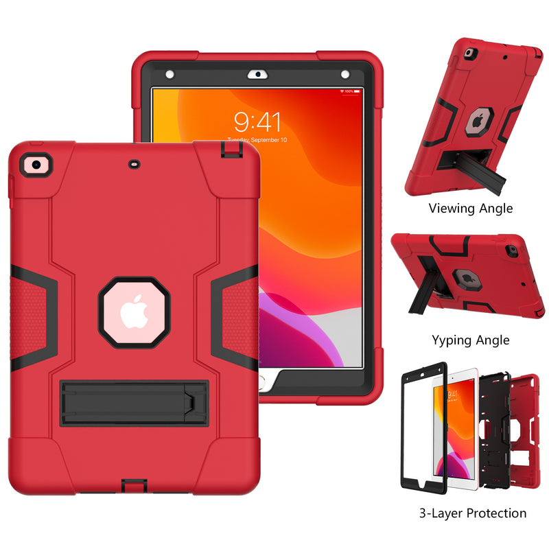 Load image into Gallery viewer, Apple iPad 2/3/4 Defender Heavy Duty Drop Proof Rugged Protective Stand Case - Polar Tech Australia
