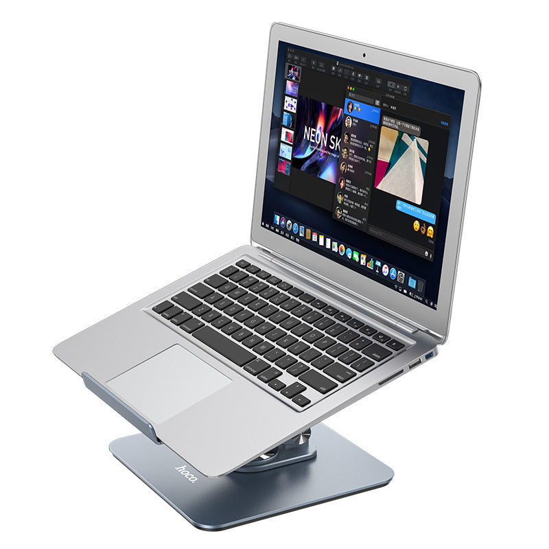 Chargez l&#39;image dans la visionneuse de la galerie, [PH52 Plus] HOCO Universal 360 Degree Aluminum Fordable Rotation MacBook Laptop Holder - Polar Tech Australia
