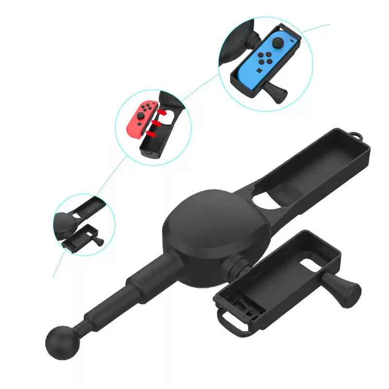 Load image into Gallery viewer, [With Reel Sound] Switch Fishing Rod Legend Fishing Motion-Sensing Game Fishing Controller Accessory
