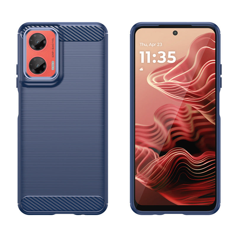 Chargez l&#39;image dans la visionneuse de la galerie, Motorola Moto G35 - Shield Shockproof Rugged Heavy Duty Case With 2PC 9H Glass Screen Protector
