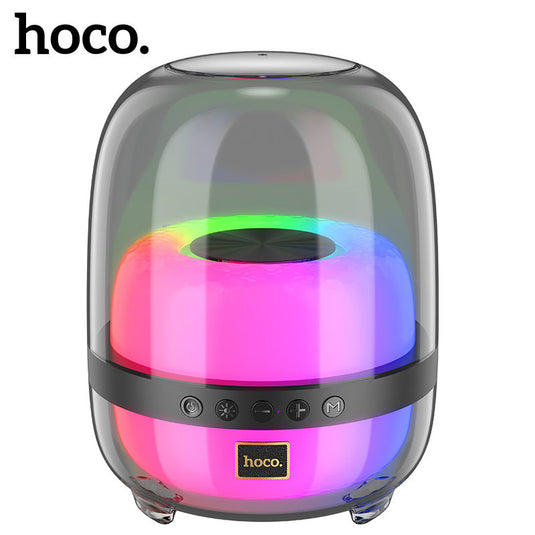 [BS58] HOCO Wireless RGB Light Bluetooth Desktop Office Gaming Speakers With Colorful Light Effect - Polar Tech Australia