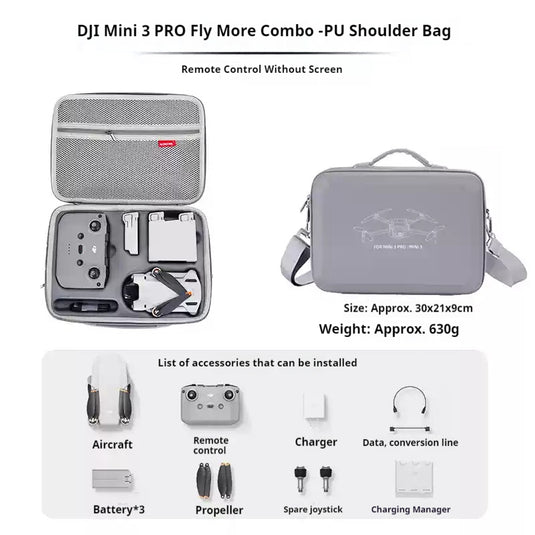 DJI Mini 3/4 Pro/2 SE Storage Bag Portable Case