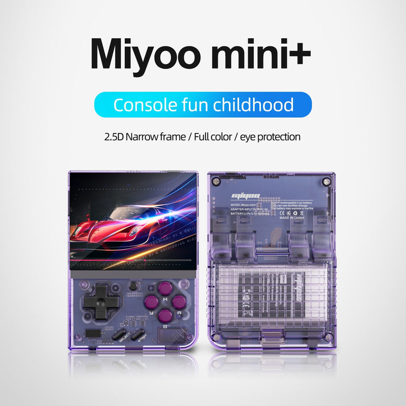 Cargue la imagen en el visor de la galería, Miyoo Mini Plus 3.5 Inch IPS Screen Retro Handheld Game Console (64GB)
