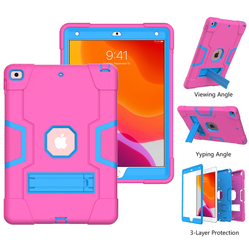 Cargue la imagen en el visor de la galería, Apple iPad Mini 6 Defender Heavy Duty Drop Proof Rugged Protective Stand Case - Polar Tech Australia
