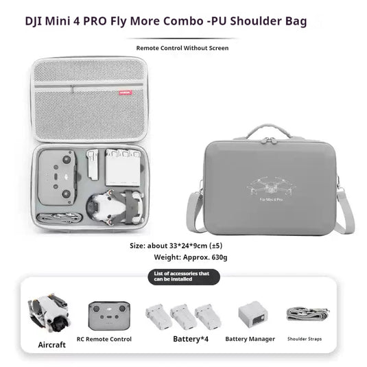 DJI Mini 3/4 Pro/2 SE Storage Bag Portable Case