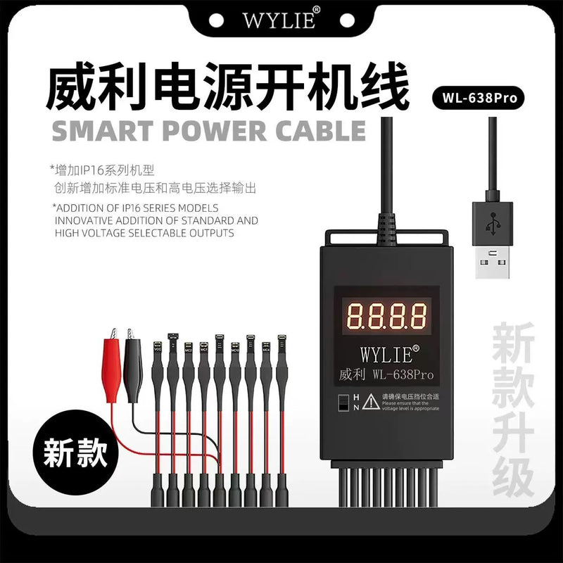 Load image into Gallery viewer, [638 Pro] Power-On Cable for iPhone 16 Series – Current Testing for iPhone
