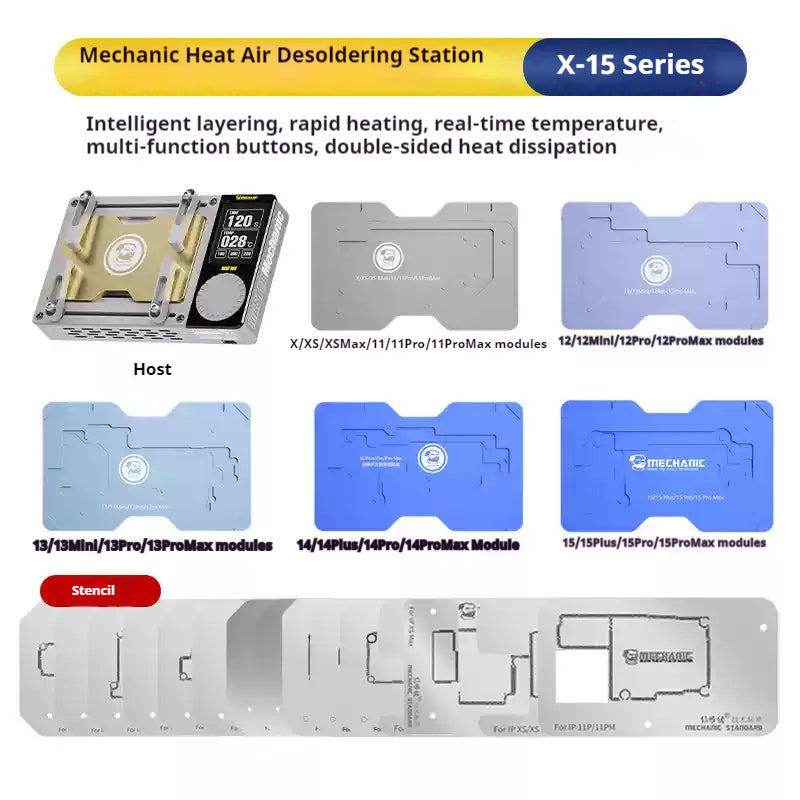 Load image into Gallery viewer, Mechanic Heat Air Desoldering Station For iPhone X-15 Pro Max
