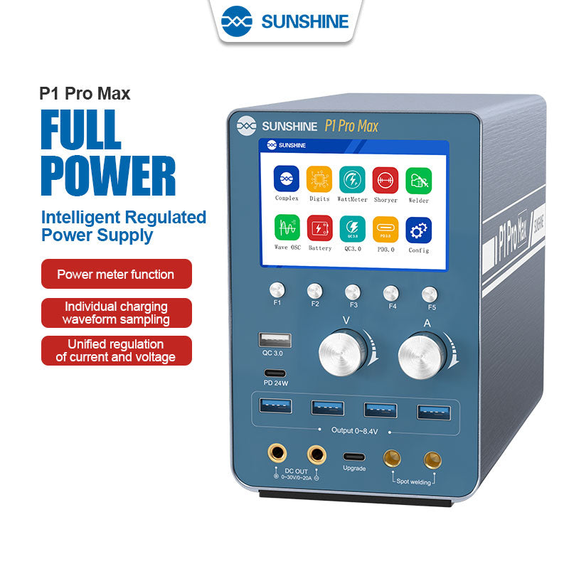 Chargez l&#39;image dans la visionneuse de la galerie, [P1 Pro Max] SUNSHINE smart regulated power supply 110V/220V - Polar Tech Australia
