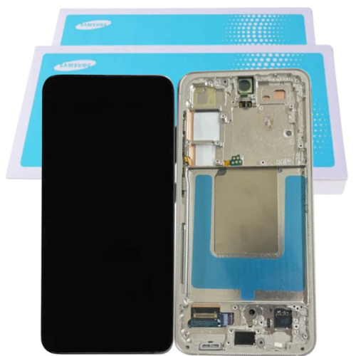 [Samsung Service Pack] Samsung Galaxy S24 5G (SM-S921B) OLED LCD Touch Digitizer Screen Assembly With Frame