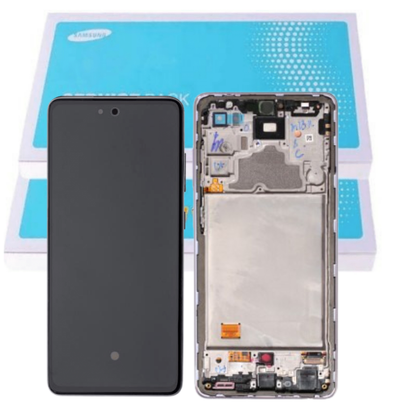 Cargue la imagen en el visor de la galería, [Samsung Service Pack] [With Frame] Samsung Galaxy A72 (SM-A725/A726) LCD Touch Digitizer Screen Assembly - Polar Tech Australia
