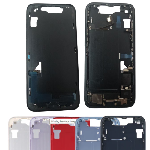 [With Built-in Parts] Apple iPhone 14 Plus - Middle Housing Frame