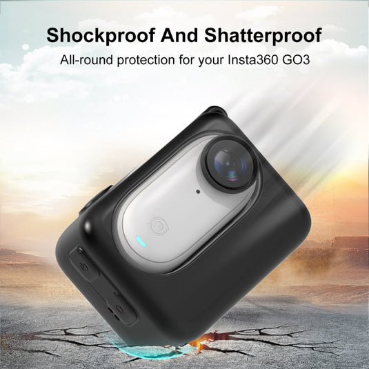 Insta360 GO 3 / GO 3S PULUZ Camera Charging Case Silicone Case