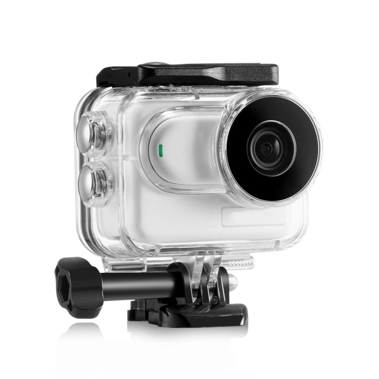 Cargue la imagen en el visor de la galería, Insta360 GO 3 / GO 3SPULUZ 60m Underwater Waterproof Housing Case with Base Adapter &amp; Screw (Transparent
