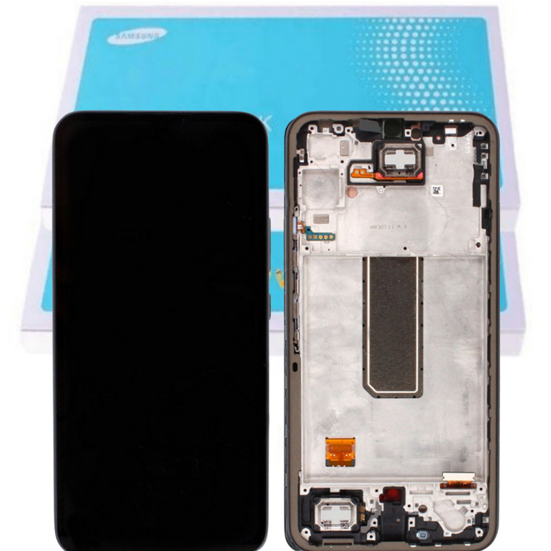 Cargue la imagen en el visor de la galería, [Samsung Service Pack] Samsung Galaxy A34 5G (SM-A346) AMOLED LCD Touch Digitizer Screen Assembly With Frame - Polar Tech Australia
