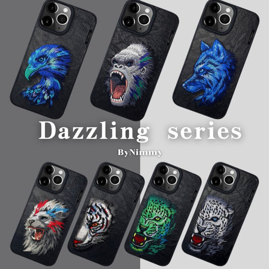 Nimmy Dazzling Series iPhone 15/Pro/Max Embroidery 3D Cool Case - Polar Tech Australia