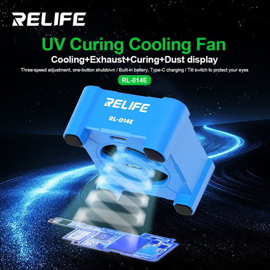 [RL-014E] RELIFE UV Curing Lamp With Cooling Fan