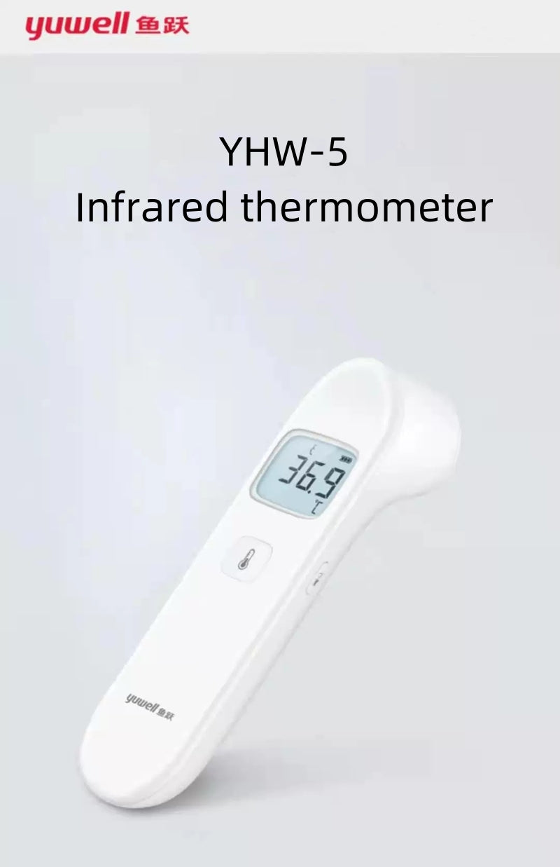 Chargez l&#39;image dans la visionneuse de la galerie, [YHW-5] YUWELL Digital Medical thermometer Infrared contactless thermometer Non-contact Forehead gun High precision forehead
