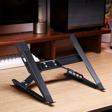 Laptop Stand Adjustable Laptop Holder Riser Carbon Steel Portable Notebook Stand