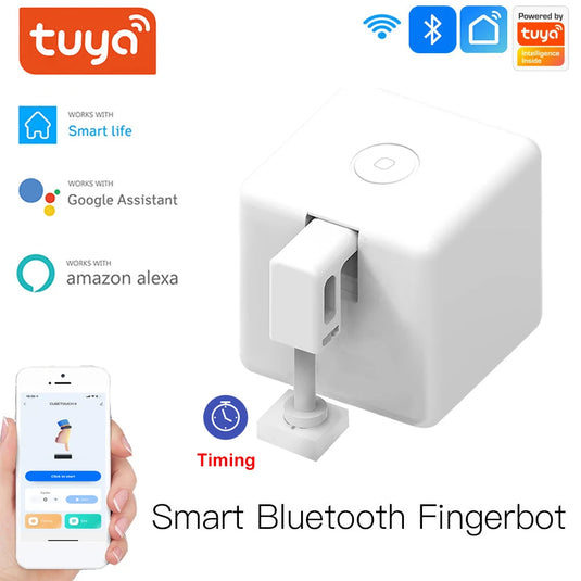 [TUYA Smart Home] Smart Bluetooth Switch Remote Control Button Pusher Finger Robot Fingerbot