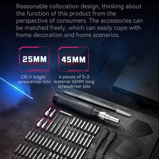 [JM-8186] JAKEMY 83-in-1 Magnetic Screwdriver Set