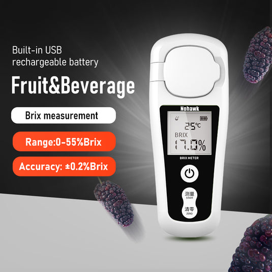 [BM-04s] Nohawk Automatic Digital Brix Refractometer Brix Meter Sugar Saccharometry Meter