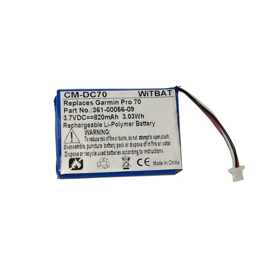 [361-00056-07] OEM Garmin Pro 70 Pro 550 GPS - Replacement Battery Extra Capacity Version